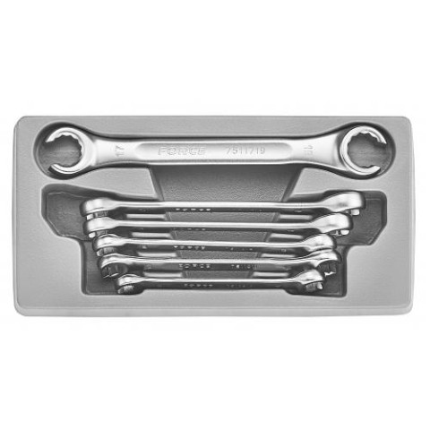Набор ключей разрезных 6 пр. (8-19 мм) (FORCE 5066)