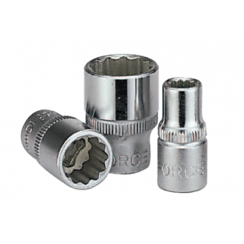 1/4 Головка двенадцатигранная 9 мм, L=25 мм (FORCE 52909)