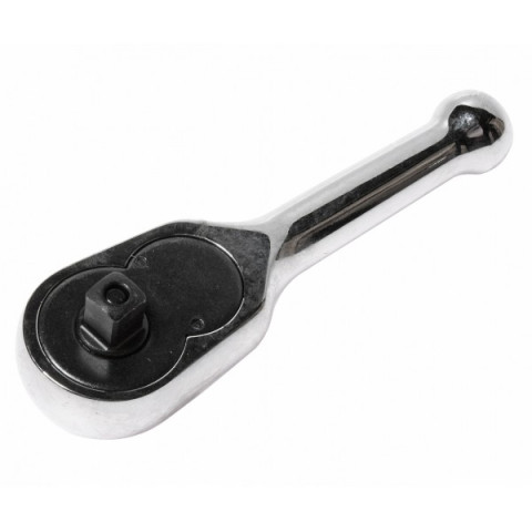 Трещотка укороченная 3/8&quot; 110мм (стальная ручка)
