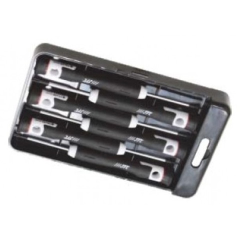 Набор отверток прецизионных TORX T6, T7, T8, T9, T10, T15 6ед