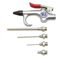 Пистолет обдувочный с комплектом насадок (код SA-3320K)