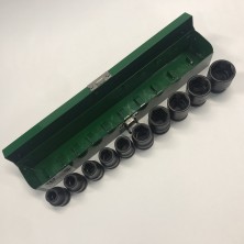 Набор ударных головок TOPTUL 1/2" 10-24мм 10ед. GDAD1001