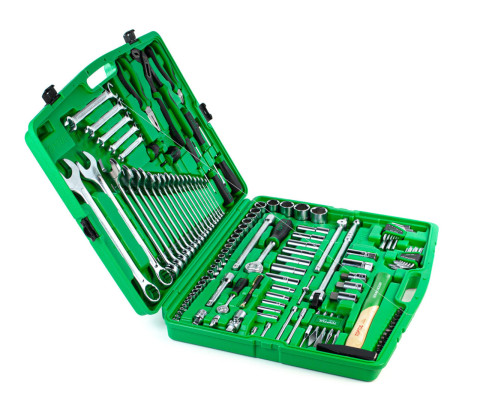 Профессиональный набор инструмента на 130 ед. - ТОП-набор от TOPTUL (GCAI130T)