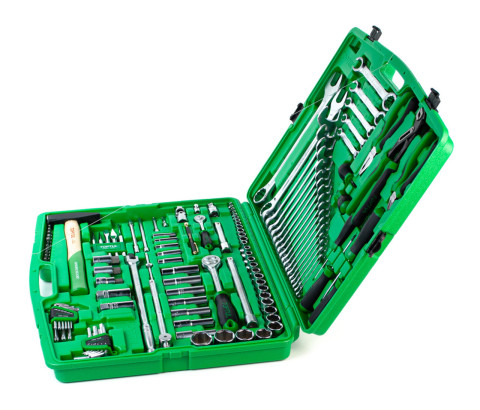 Профессиональный набор инструмента на 130 ед. - ТОП-набор от TOPTUL (GCAI130T)