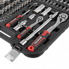 Набор инструментов 94 ед. STORM, 1/2", 1/4", Сr-V INTERTOOL ET-8094