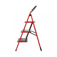 Стремянка 3 ступени 380*260мм высота 1131мм, до верхней ступени 729мм INTERTOOL LT-0037