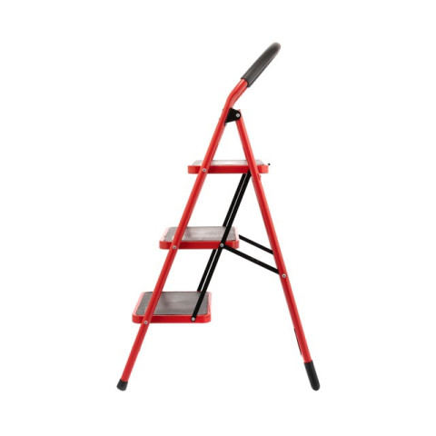 Стремянка 3 ступени 380*260мм высота 1131мм, до верхней ступени 729мм INTERTOOL LT-0037