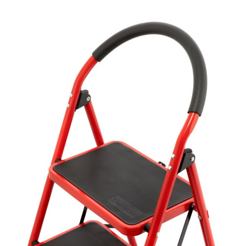 Стремянка 3 ступени 380*260мм высота 1131мм, до верхней ступени 729мм INTERTOOL LT-0037