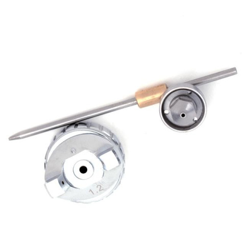 Комплект форсунки 1.2мм для краскопульта LVMP mini PT-0129 (дюза, воздушная головка, игла) INTERTOOL PT-2109