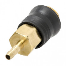 Быстроразъемное соединение на шланг 6мм, латунь INTERTOOL PT-1811