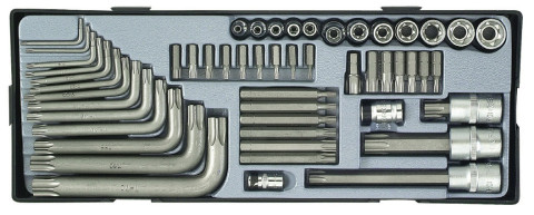 Набор инструмента Torx 52 пр. (код T3521)