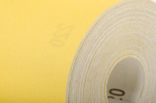 Шлифовальная шкурка на бумажной основе К220, 115мм*50м. INTERTOOL BT-0824