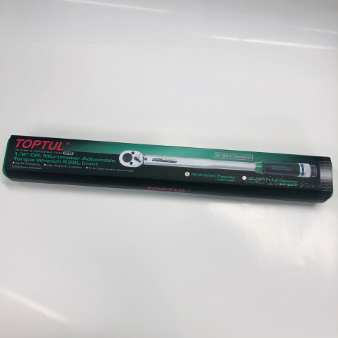 Динамометрический ключ 1/2" TOPTUL 535mm 40-210Nm ANAF1621