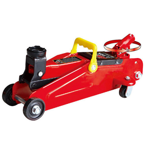 Домкрат для авто 2т подкатной с поворотной ручкой 140-340 мм TORIN T820033R