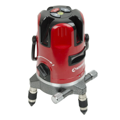 Уровень лазерный Проф. 5 лазерных головок INTERTOOL MT-3011