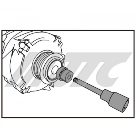 Съемник шкива генератора FORD