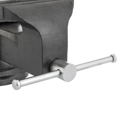 Тиски слесарные поворотные 200мм усиленные INTERTOOL HT-0084