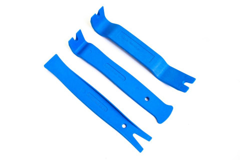 Набор инструментов демонтажа внутренней обшивки салона 11пр., на полотне RockForce RF-905M11