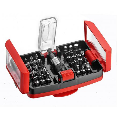 1/4 Набор бит с защелкой для переноса на ремне 31 пр. (FORCE 2311)