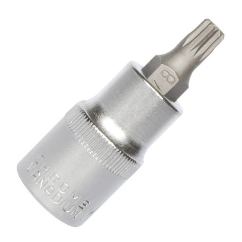 Головка сплайн М8, L62мм, 1/2 INTERTOOL HT-1963