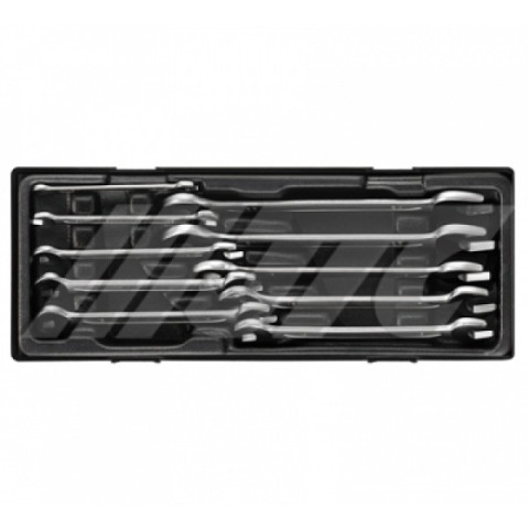 Набор ключей рожковых двухсторонних 6-24мм 10ед.