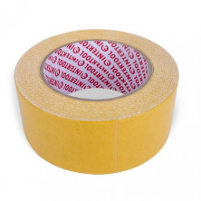 Скотч двухсторонний 50 мм*25 м на тканевой основе INTERTOOL KT-0963