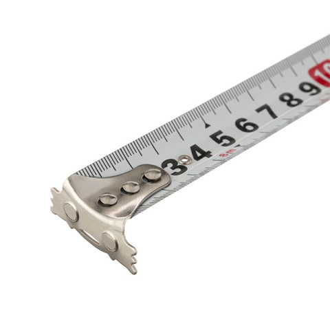 Рулетка с металлическим полотном 8м INTERTOOL MT-0108