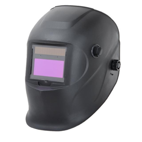 Маска сварщика "Хамелеон" плав. регулировка, класс светофильтра 1/1/1/2, 2 сенсора, DIN5-13, 1/25000с, см. окно 93х43 мм, РР INTERTOOL SP-0063