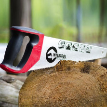 Ножовка по дереву с каленым зубом INTERTOOL HT-3104