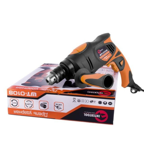 Дрель ударная INTERTOOL WT-0108
