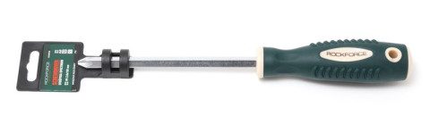 Отвертка крестовая магнитная "Profi" S PH3.0х150мм, на пластиковом держателе ROCKFORCE RF-70130150