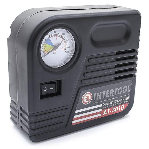 Набор пускозарядное устройство универсальное 16800 mАч. + мини компрессор. INTERTOOL AT-3010