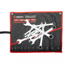 Набор ключей комбинированных 12ед., 8-30мм Cr-V INTERTOOL HT-1251