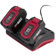 Зарядное устройство двойное  WORCRAFT CLC-20V-2.4D