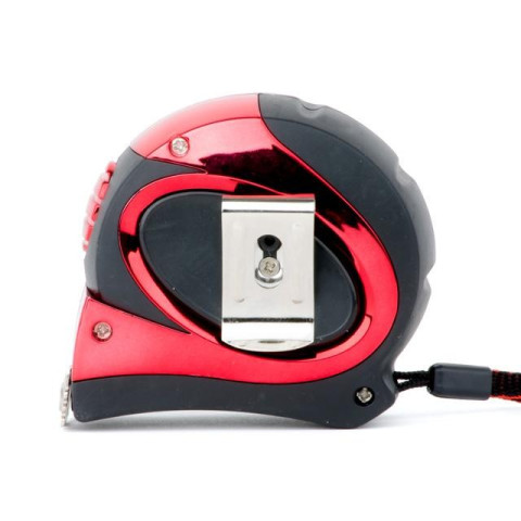 Рулетка 7.5м с автоматической блокировкой полотна INTERTOOL MT-0808