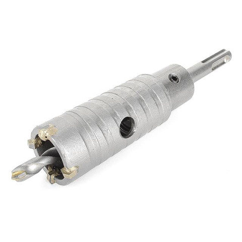 Комплект: сверло корончатое по бетону 32мм+Переходник SDS Plus 100мм INTERTOOL SD-7032