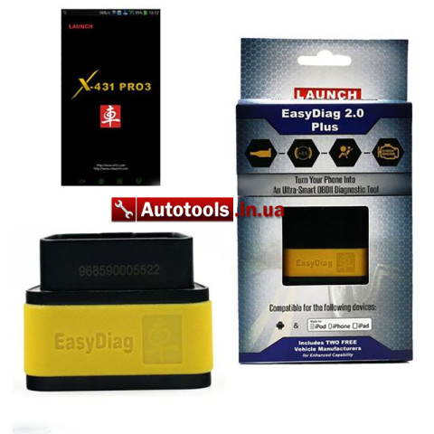 Диагностический прибор Launch Pro3 Android купить в интернет-магазине Autotools.in.ua