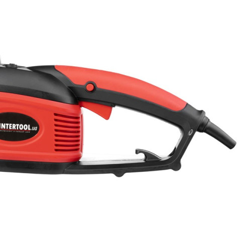 Пила цепная электрическая 2400Вт, шина 40см, плавный пуск, SDS-система натяжки цепи, прямой двигатель. INTERTOOL WT-0625