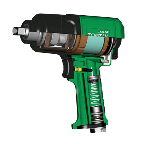 Пневмо гайковерт TOPTUL 1/2" 1356N/m  9500об/мин KAAC1610