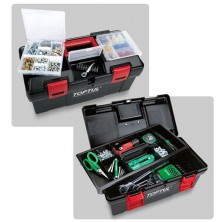 Ящик для инструментов пластиковый 3 секции 445x240x205 TOPTUL TBAE0302