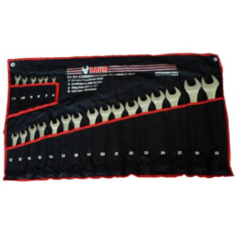 Набор ключей рожково-накидных 6-32 мм 22 шт. Baum (Код 30-22M)