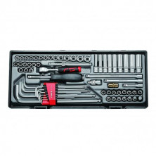 1/4" Набор инструмента 6-гранный 65 пр. (код T2641)