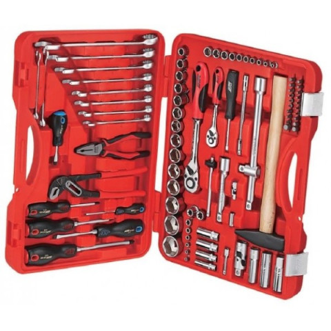 Набор инструмента 1/4" и 1/2" 90ед.