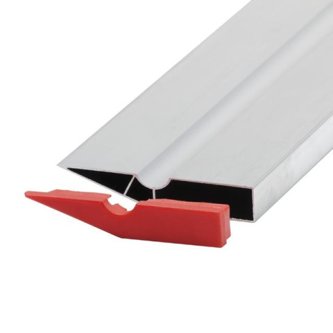 Правило трапециевидное 250см, 2 ребра жесткости, INTERTOOL MT-2325