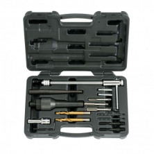 Набор инструмента для извлечения свечей накаливания и реставрации резьбы 16 пр. (код 916G3)