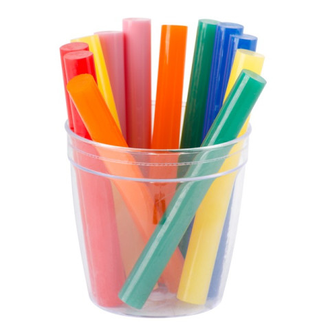 Комплект цветных клеевых стержней 11.2мм*100мм,12 шт INTERTOOL RT-1027