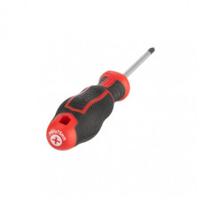 Отвертка крестовая PH1*75 мм, S2, STORM INTERTOOL VT-3415