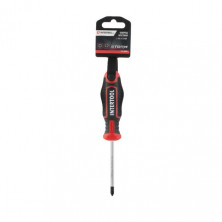 Отвертка крестовая PH1*75 мм, S2, STORM INTERTOOL VT-3415