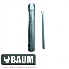 Ключ свечной трубчатый 16 мм (BAUM 191-16)