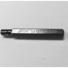 Насадка 10мм., L=75мм., шестилуч. RIBE М10